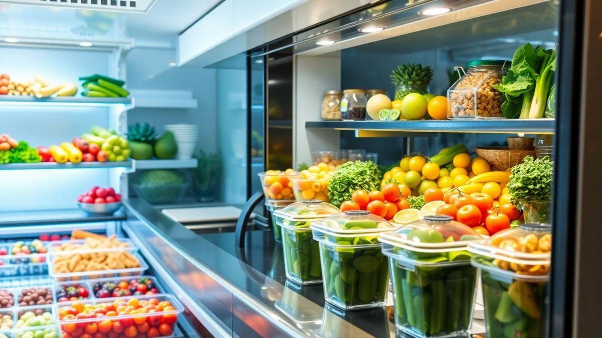 A Importância de Organizar a Geladeira para Manter a Dieta