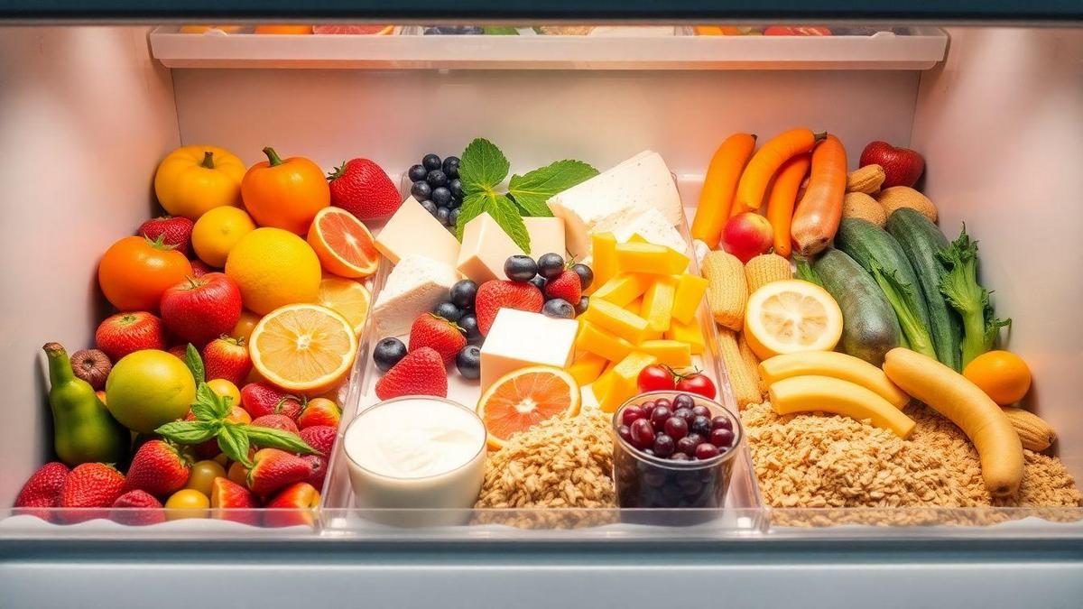 Alimentos Saudáveis: O que Colocar na Geladeira