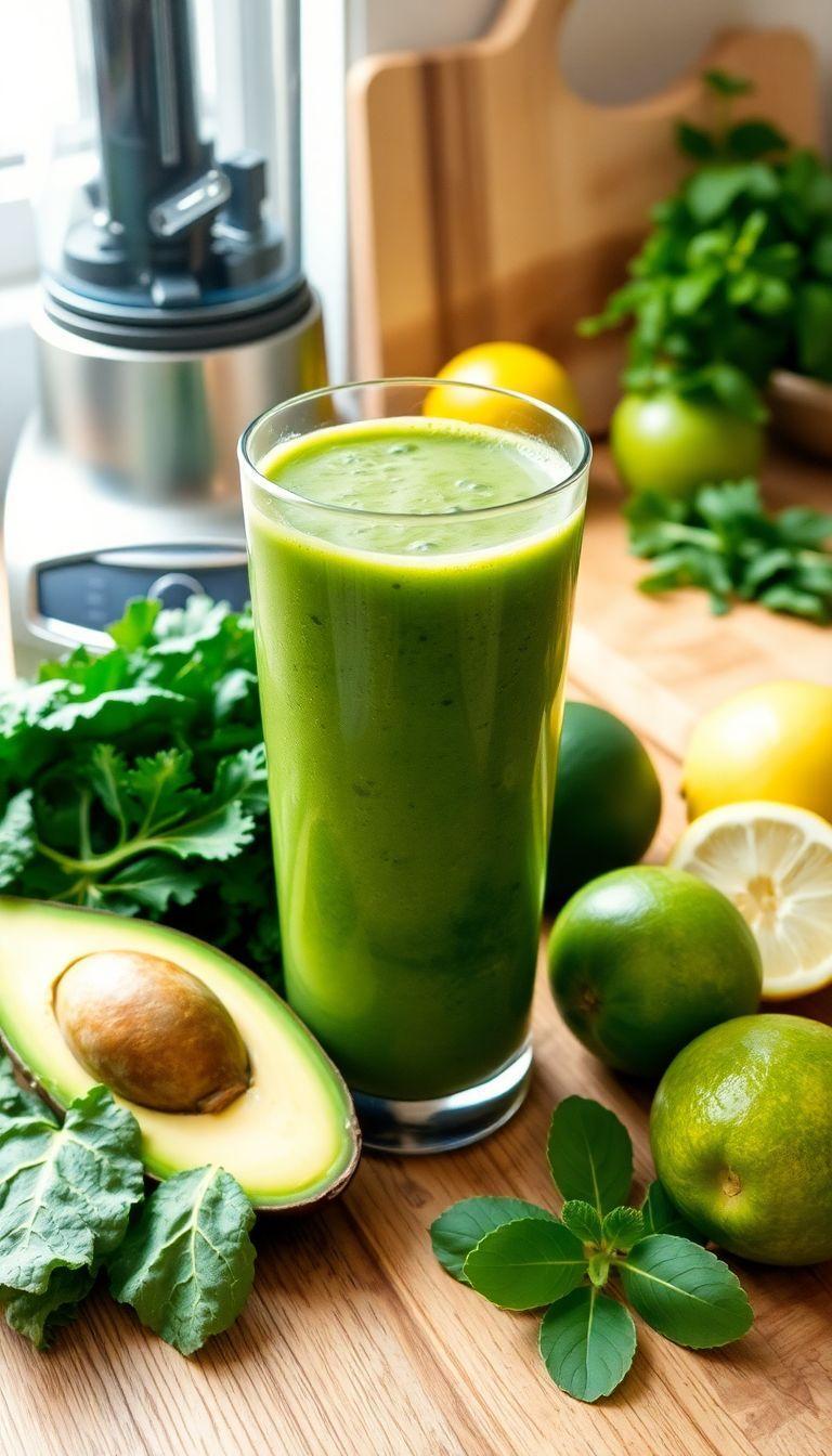 Descubra o Suco Verde Turbo que Queima Gordura em 5 Minutos!