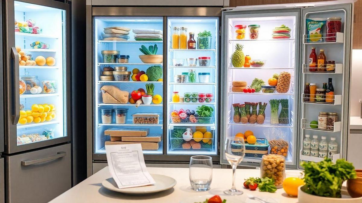Planejamento de Refeições e a Geladeira