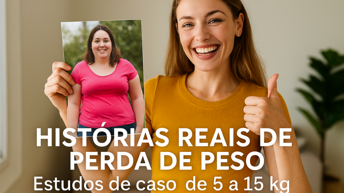 Histórias reais de perda de peso – Estudos de caso de 5 a 15 kg