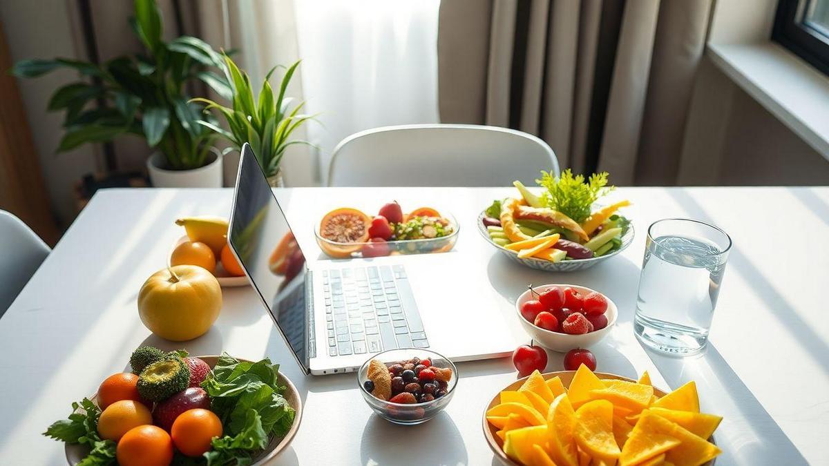 A Importância da Alimentação Saudável no Escritório