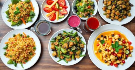 Planos de refeição de emagrecimento vegano fáceis