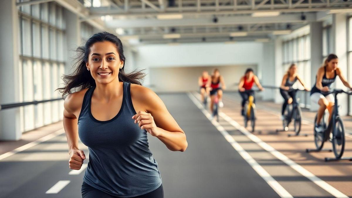 Exercícios cardiovasculares eficazes para queimar gordura na academia