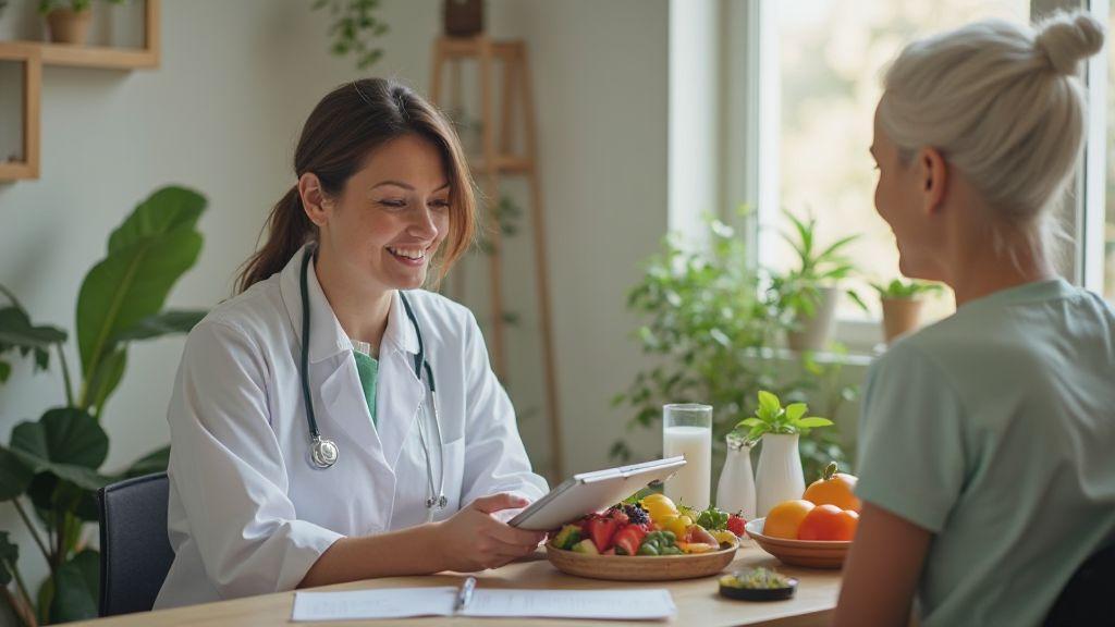 Acompanhamento com nutricionista e plano personalizado