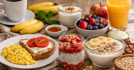 Café da Manhã Para Emagrecer Sem Fome: O Que Comer Agora?