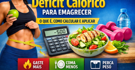 Déficit calórico para emagrecer: como calcular e aplicar