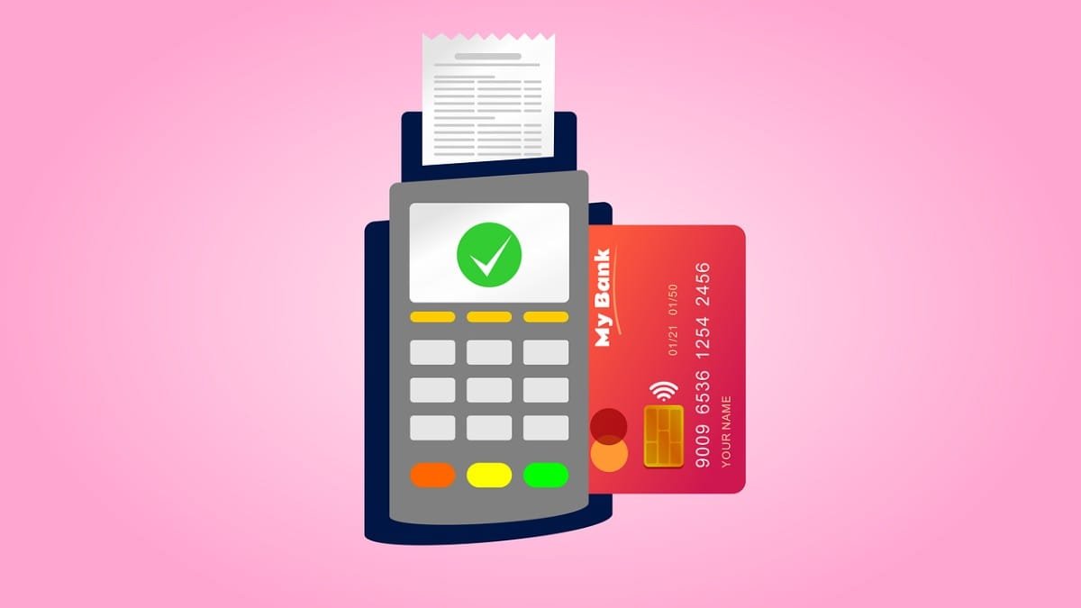 Maquininha de cartão simbolizando o pagamento parcelado do Ozivy